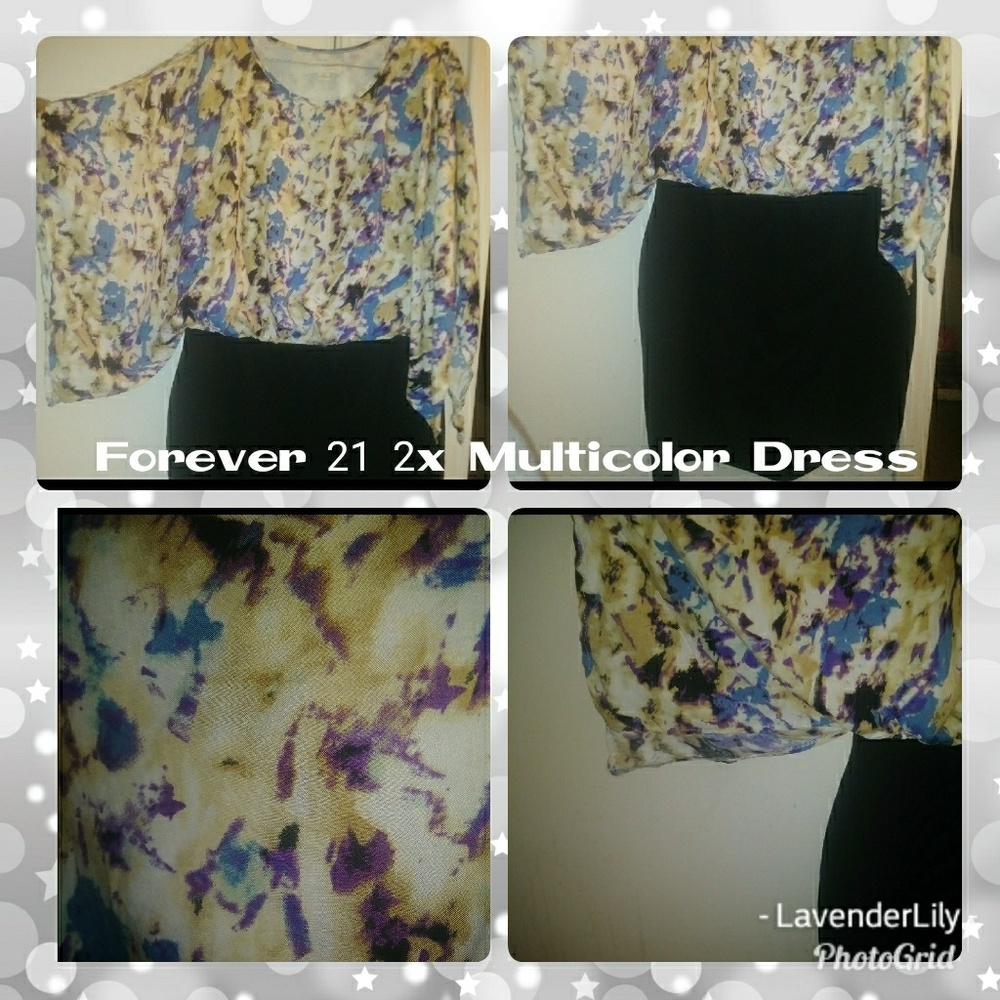 ❄Forever 21 Multicolored Dress❄